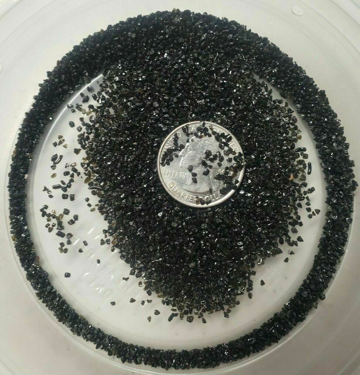 Black Aquarium Sand